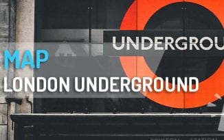 Map: London Underground LONDON UNDERGROUND MAP