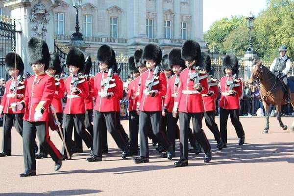 When is Changing the Guard at Buckingham Palace, London