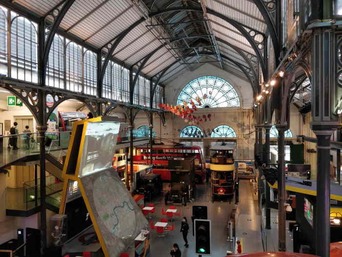 London Transport Museum with Kids