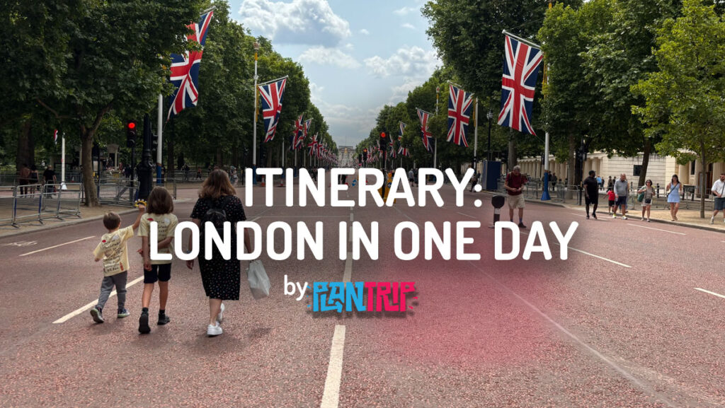 London in one day Itinerary