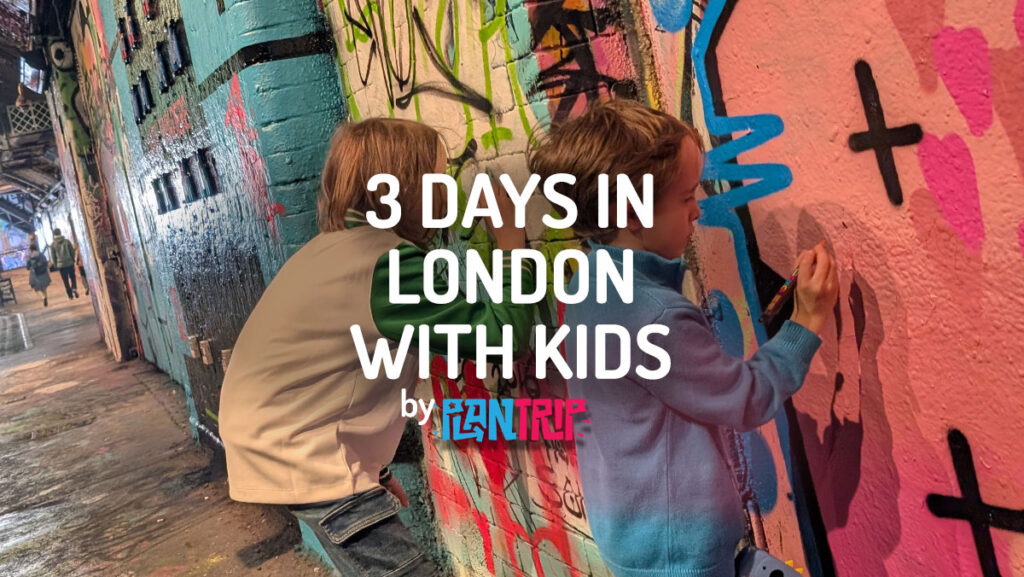 how to spend 3 days in london with kids