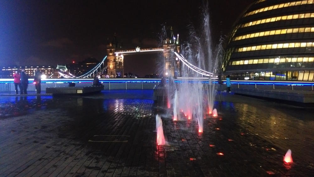 London at night Tower Bridge