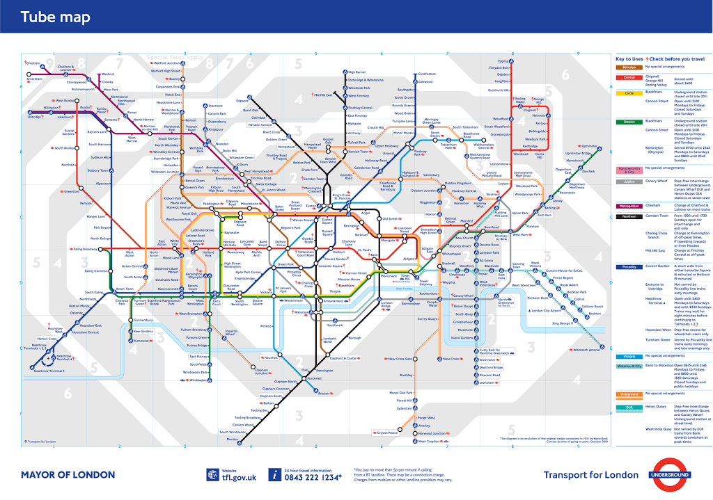 London Underground Map