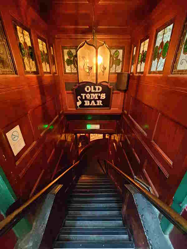 Old Tom's Bar Leadenhall Market London