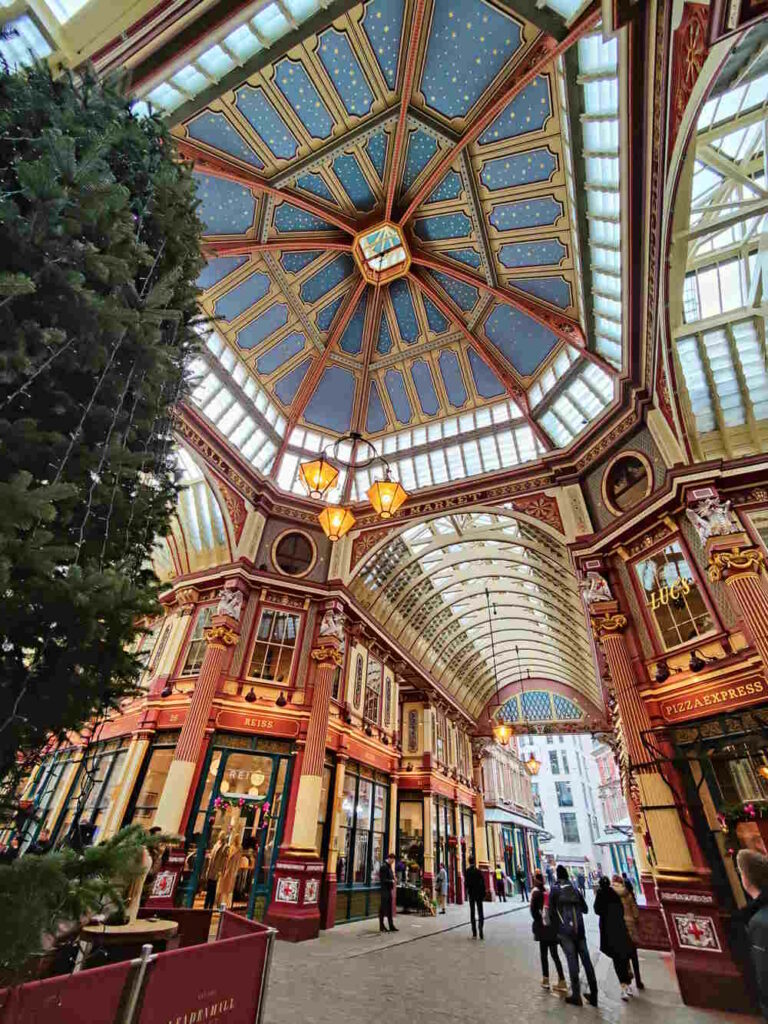 Starts ceiling Leadenhall Market London